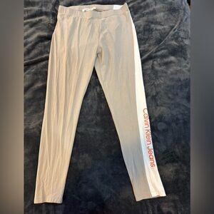 Calvin Klein women’s yoga pants W/logo size L